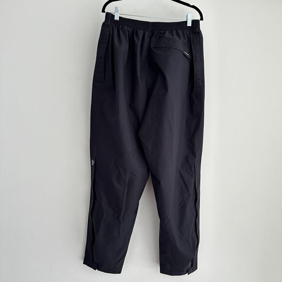 Nike Golf Pants Mens XL Black Storm FIT Rain Wind Zip Ankle Elastic Waist - Picture 4 of 10